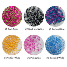 Load image into Gallery viewer, 1800pcs Rubber Loom Bands DIY Toys For Children Set Kid Lacing Rainbow Bracelet Silicone Rubber Bands Elastic Weave Girl Gifts
